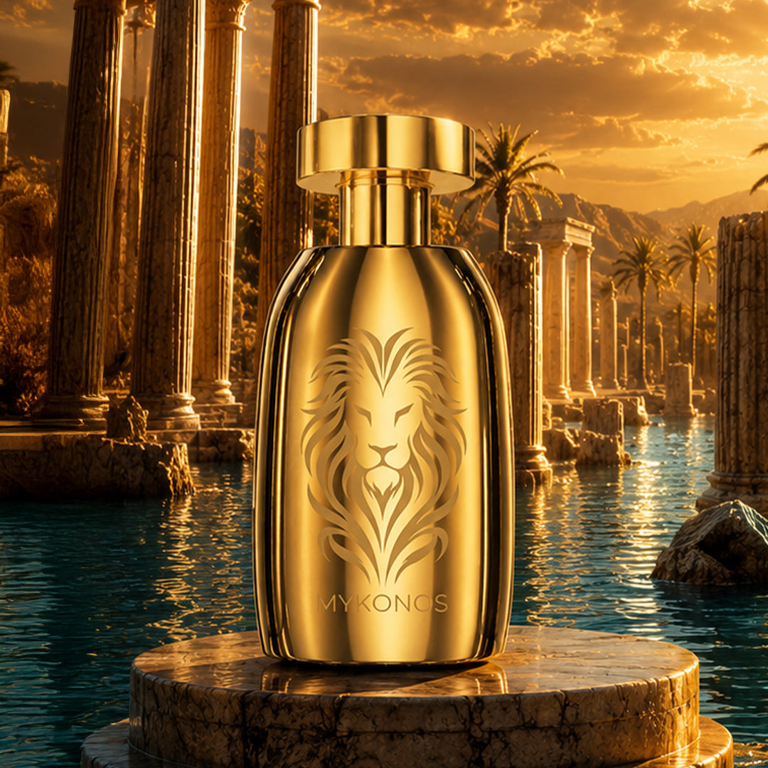 Mykonos x RRQ Empire Extrait de Parfum 100 ml - new IMPERIUM bottle, detail