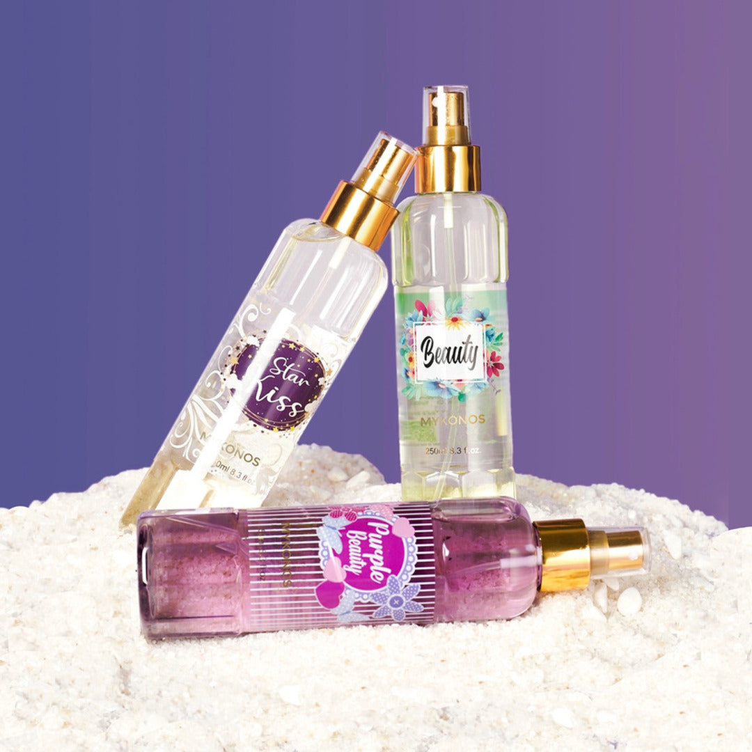 Mykonos Beauty Fragrance Mist – styled shot 1