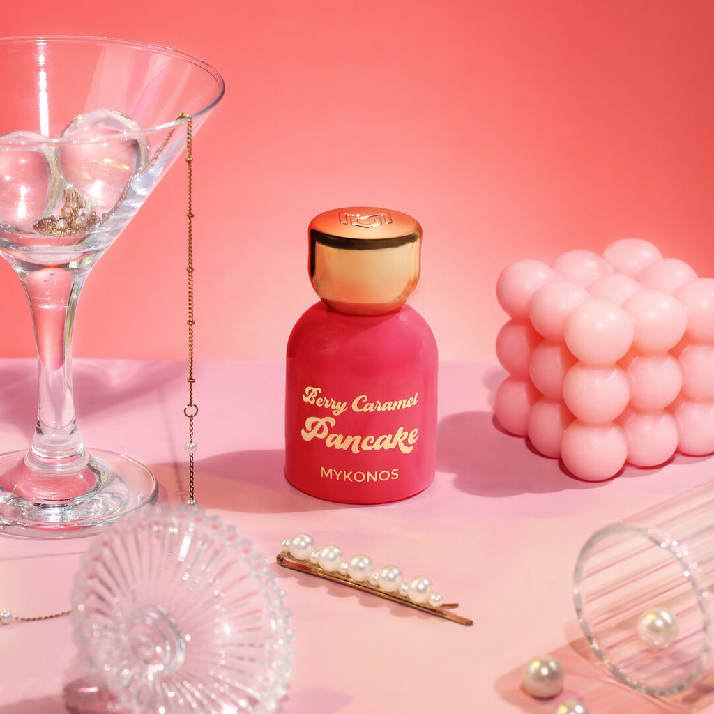 Mykonos Berry Caramel Pancake Eau de Parfum – styled shot 1