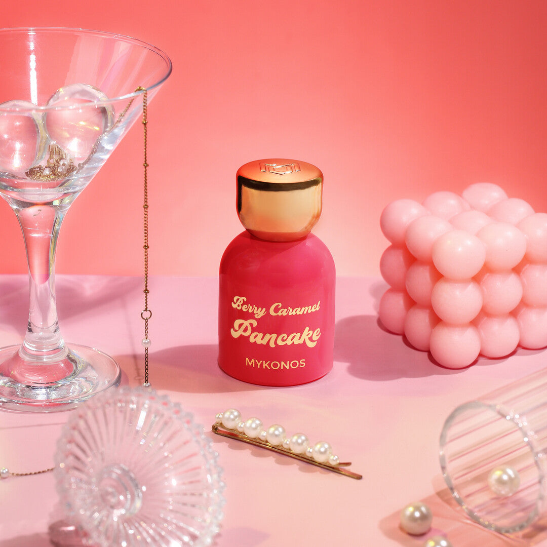 Mykonos Berry Caramel Pancake Eau de Parfum – styled shot 1