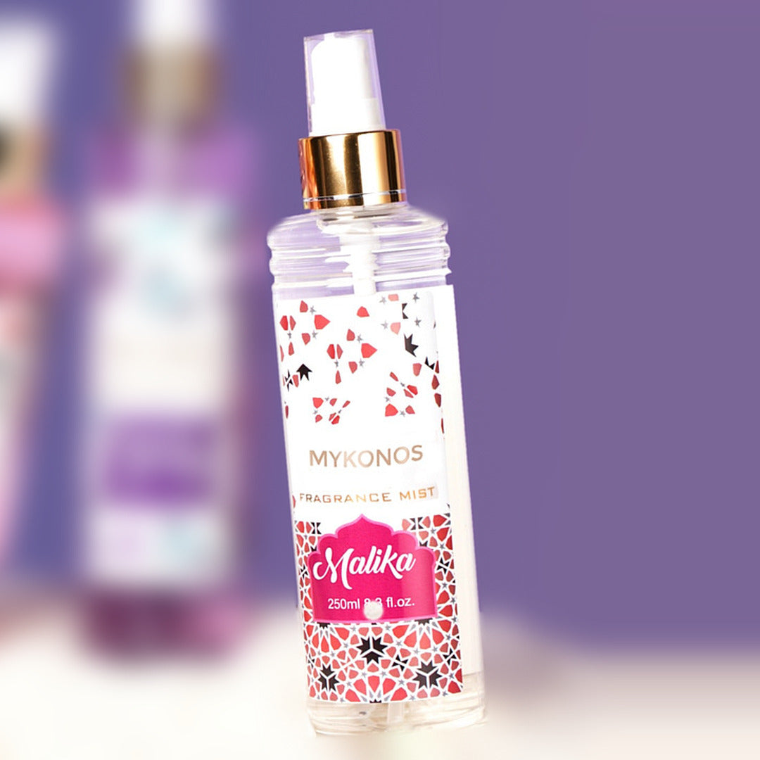 Mykonos Malika Fragrance Mist – bottle