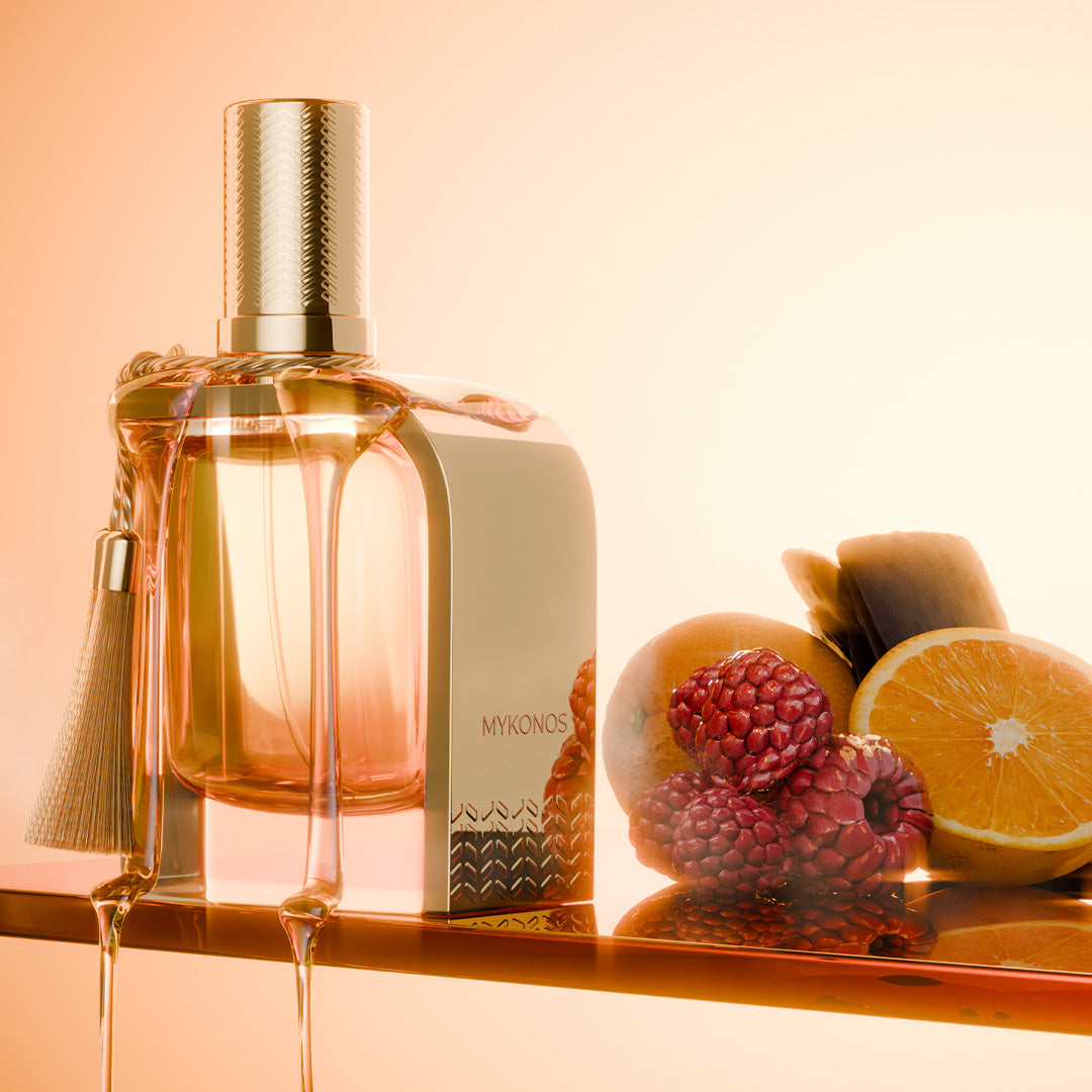 Mykonos Mayfair Extrait de Parfum – styled shot 2