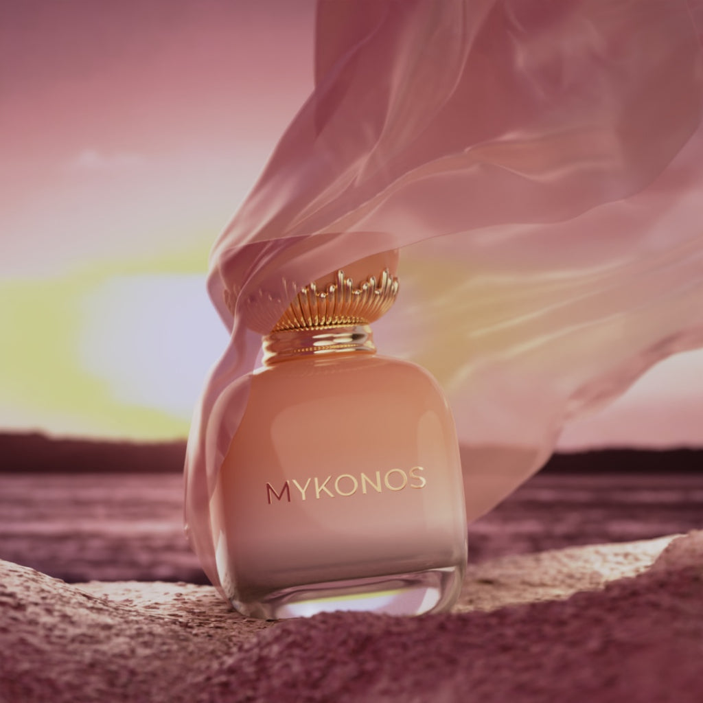 Mykonos Musk Aura Extrait de Parfum – styled shot 1