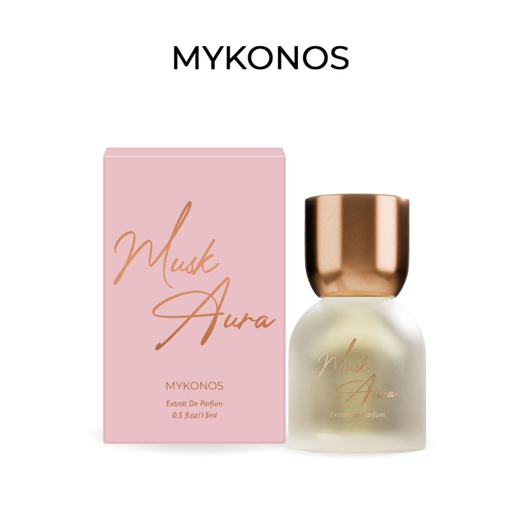Mykonos Musk Aura Extrait de Parfum – 15 ml bottle