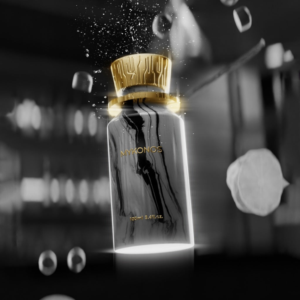 Mykonos On The Rocks Extrait de Parfum – styled shot 1