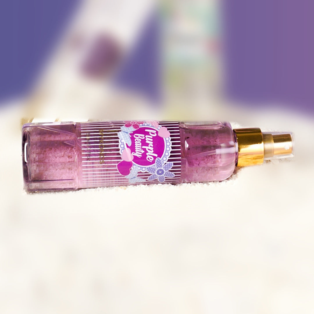 Mykonos Purple Beauty Fragrance Mist – bottle