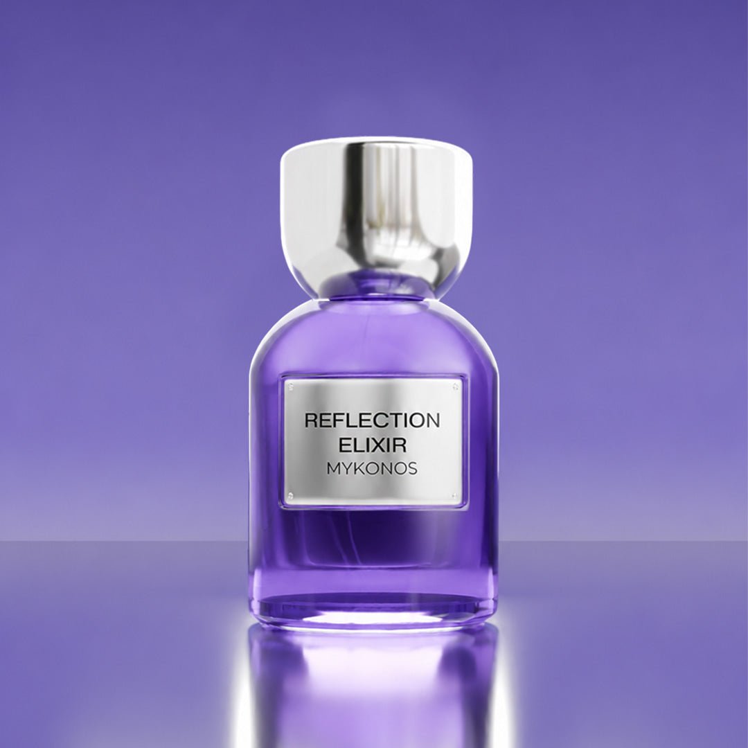Mykonos Reflection Elixir Extrait de Parfum – styled shot 1