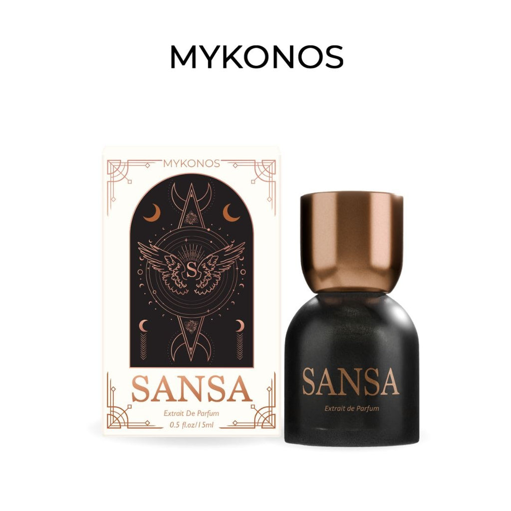 Mykonos Sansa Extrait de Parfum – 15 ml bottle