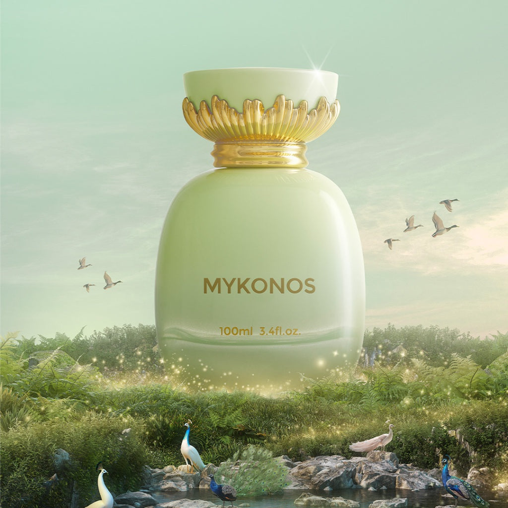 Mykonos Utopia Extrait de Parfum – styled shot 2