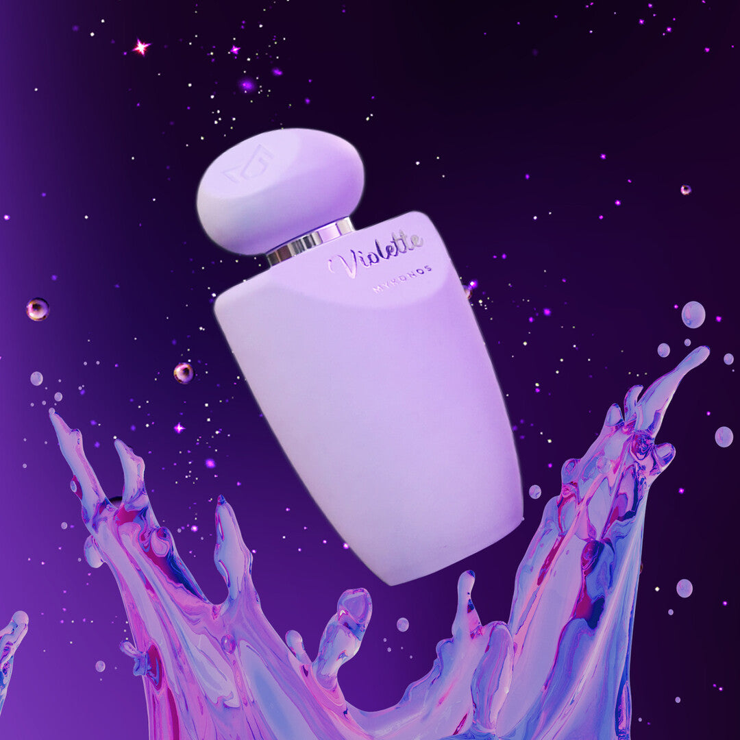 Mykonos x Violenzia Violette Eau de Parfum – bottle