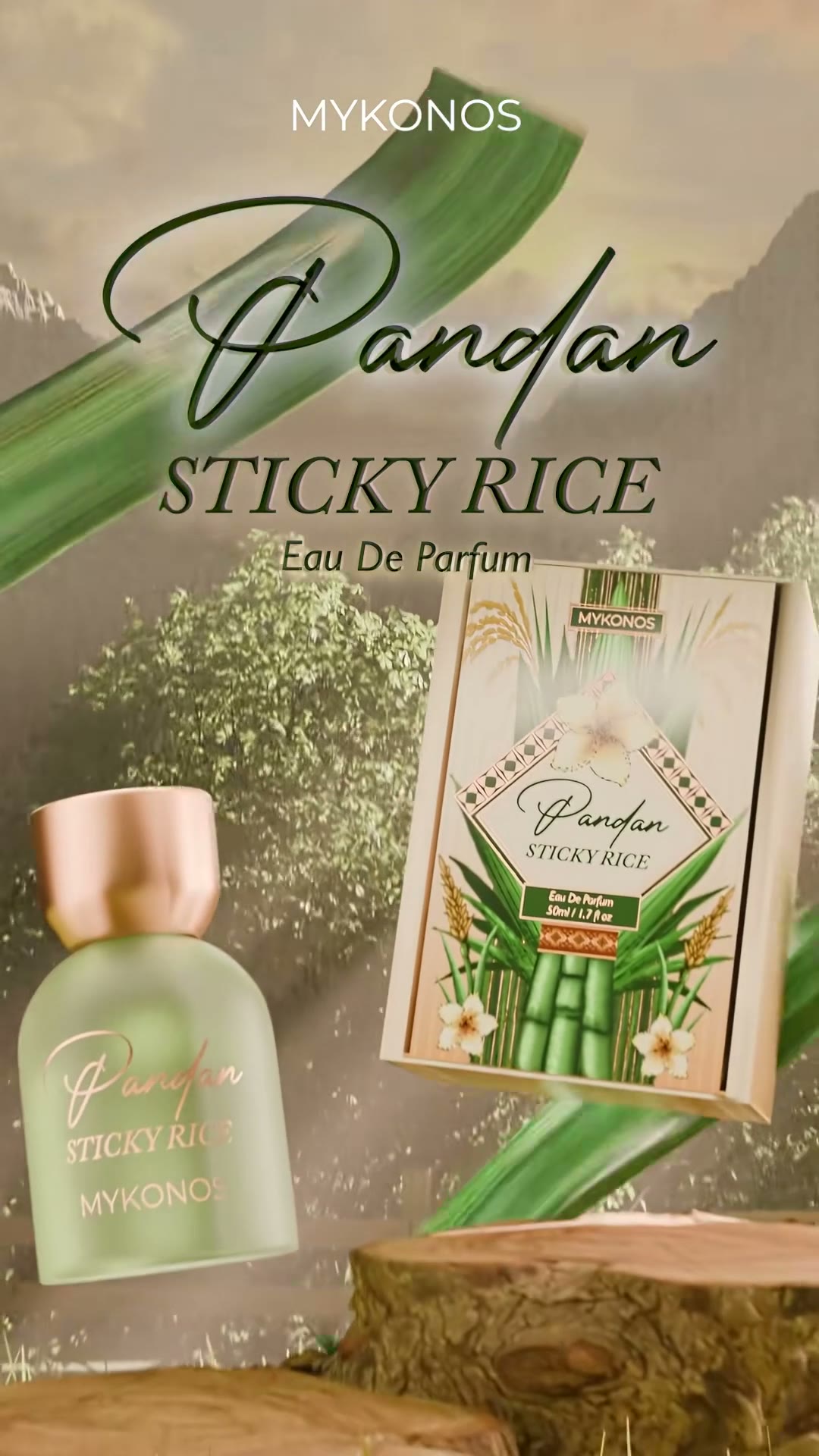 Mykonos Pandan Sticky Rice Eau de Parfum – official film